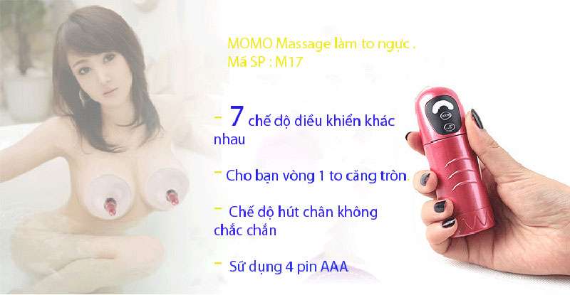 Địa chỉ bán Máy massage ngực MoMo cao cấp hàng xách tay